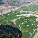 Vista panorámica del campo de golf de El Encin